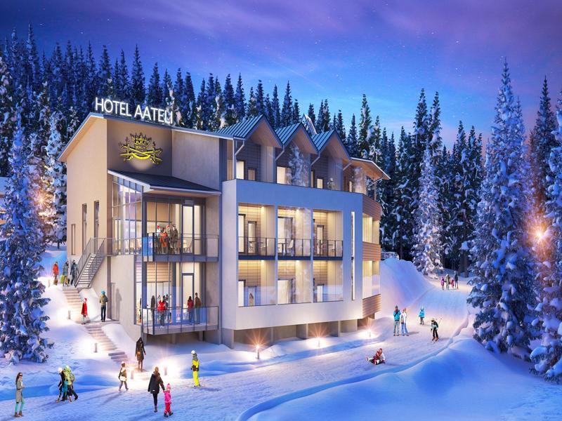 Hotel Aateli Vuokatti Exterior foto